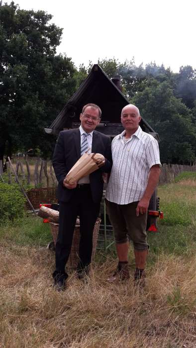 Landpartie 2016  Minister Jrg Vogelsnger und Manfred Arndt